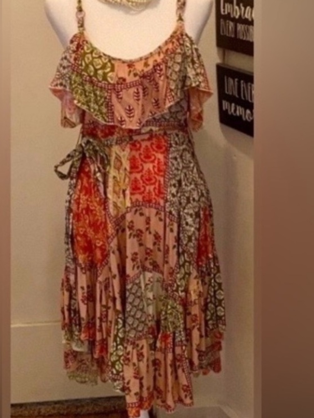 Spell & The Gypsy Collective Bohemian Patchwork Dress 🌺